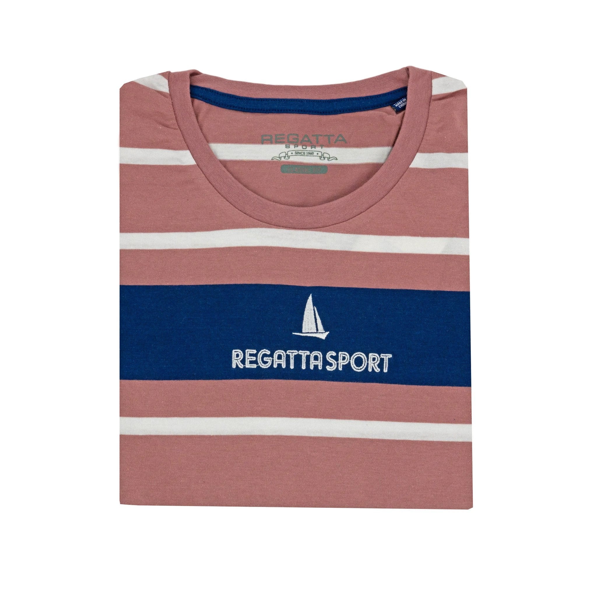 Camiseta Regatta Mangas Cortas Rayas P/ Caballeros by Regatta