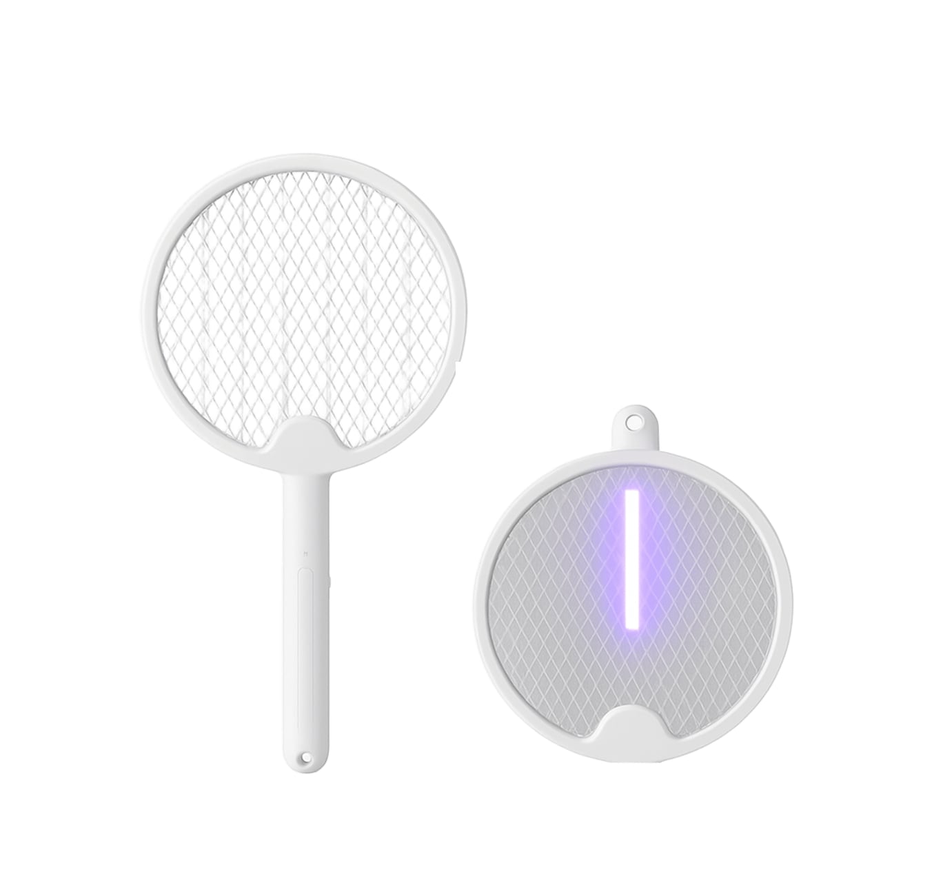 Raqueta Eléctrica Mata Mosquitos Con Luz UV