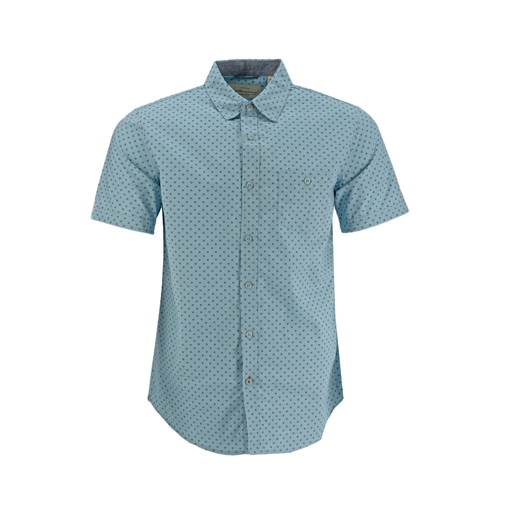Camisa Weatherproof Mangas Cortas Estampada Para Caballeros by Weatherproof