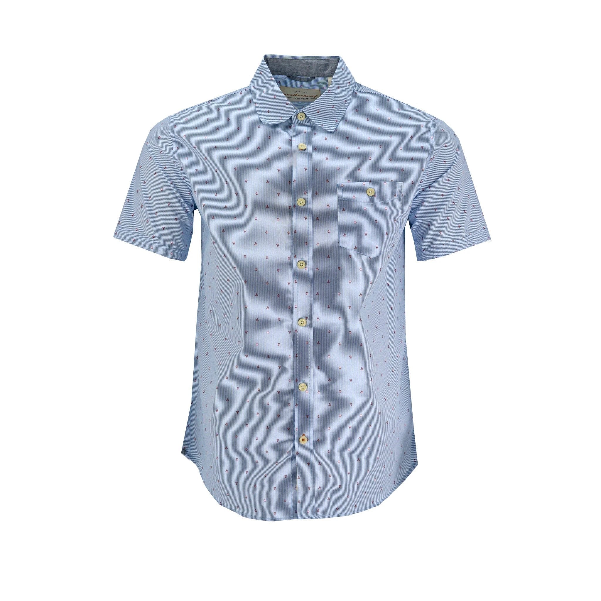 Camisa Weatherproof Mangas Cortas Estampada Para Caballeros by Weatherproof