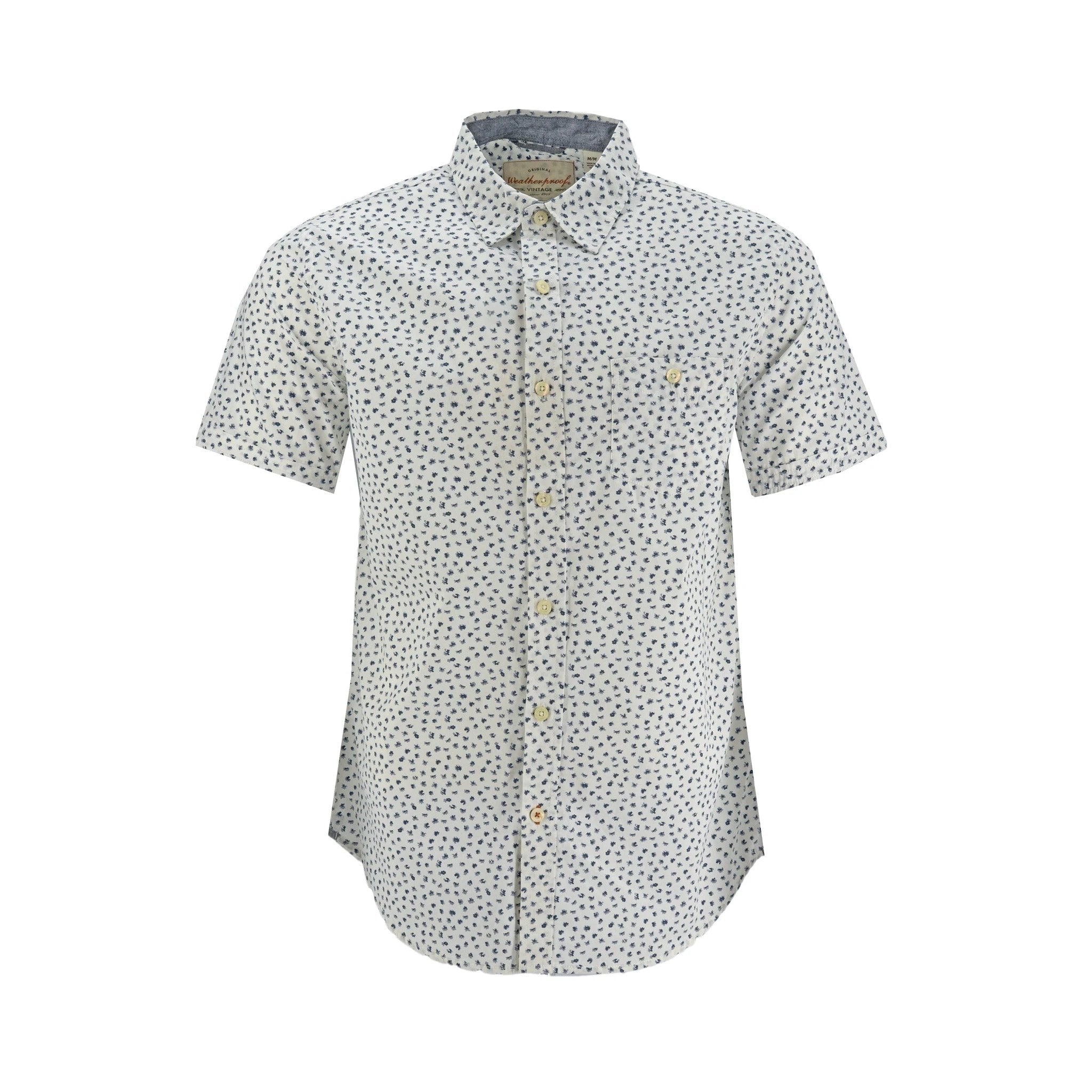 Camisa Weatherproof Mangas Cortas Estampada Para Caballeros by Weatherproof