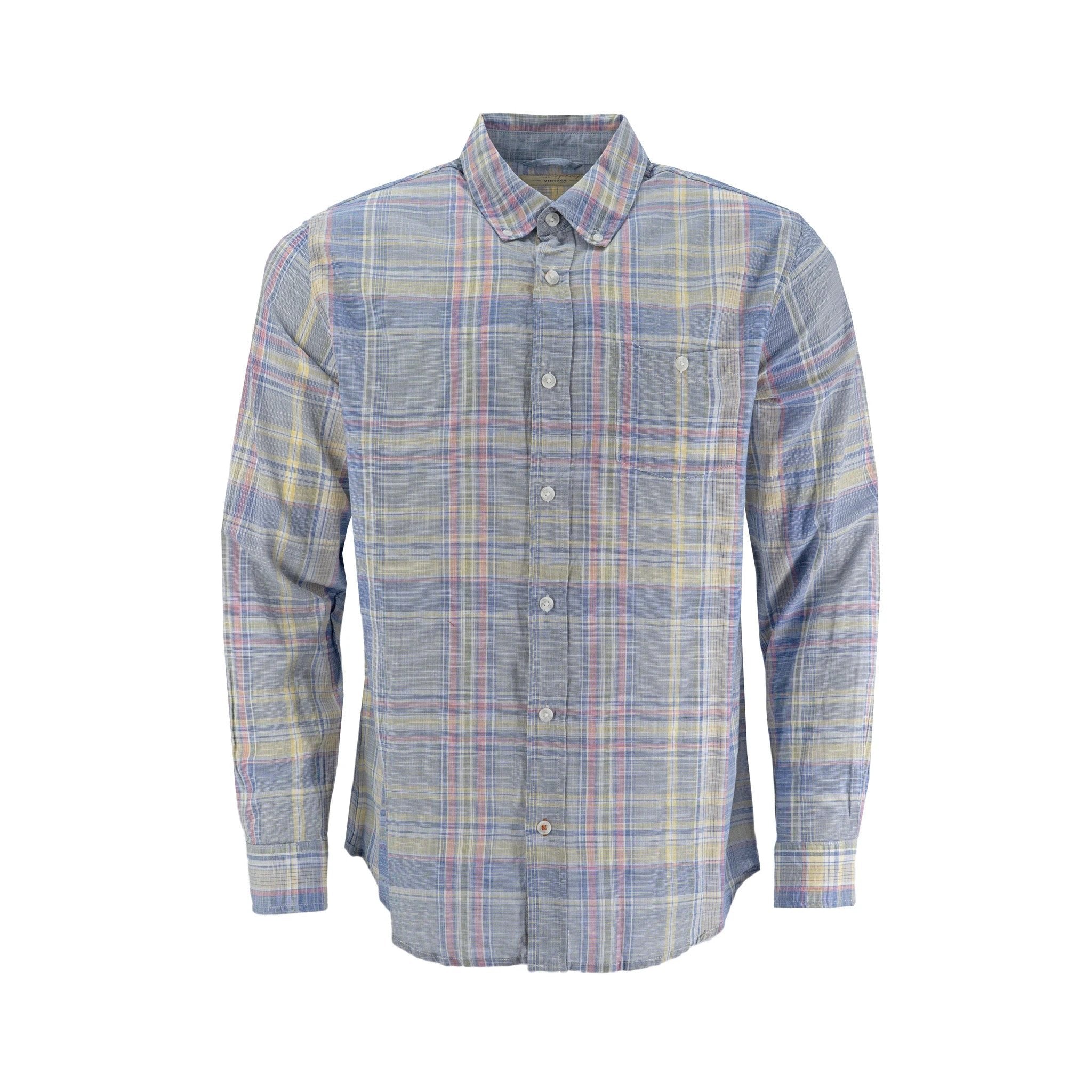 Camisa Weatherproof Mangas Largas Cuadros Para Caballeros by Weatherproof