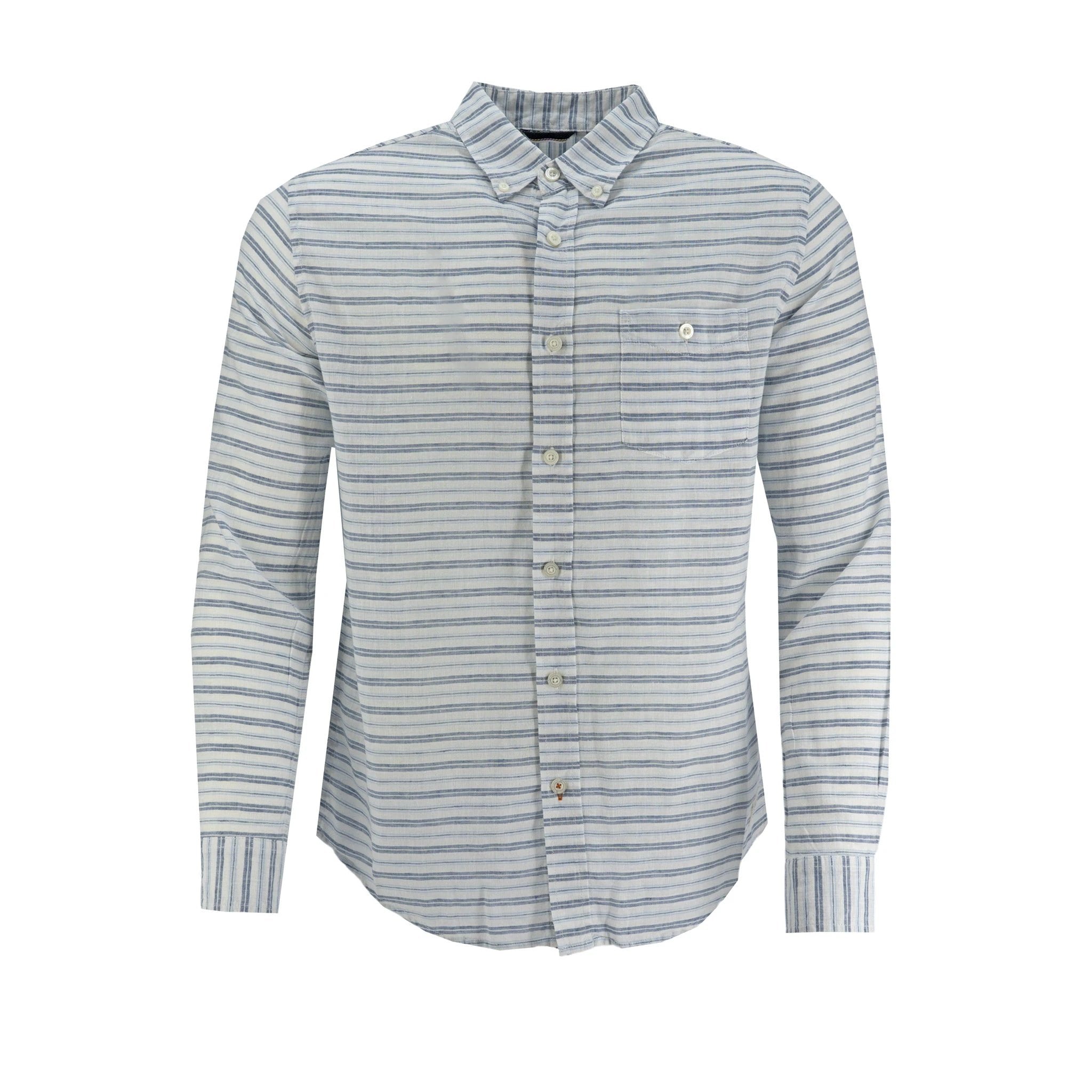 Camisa Weatherproof Mangas Largas Rayas Para Caballeros by Weatherproof