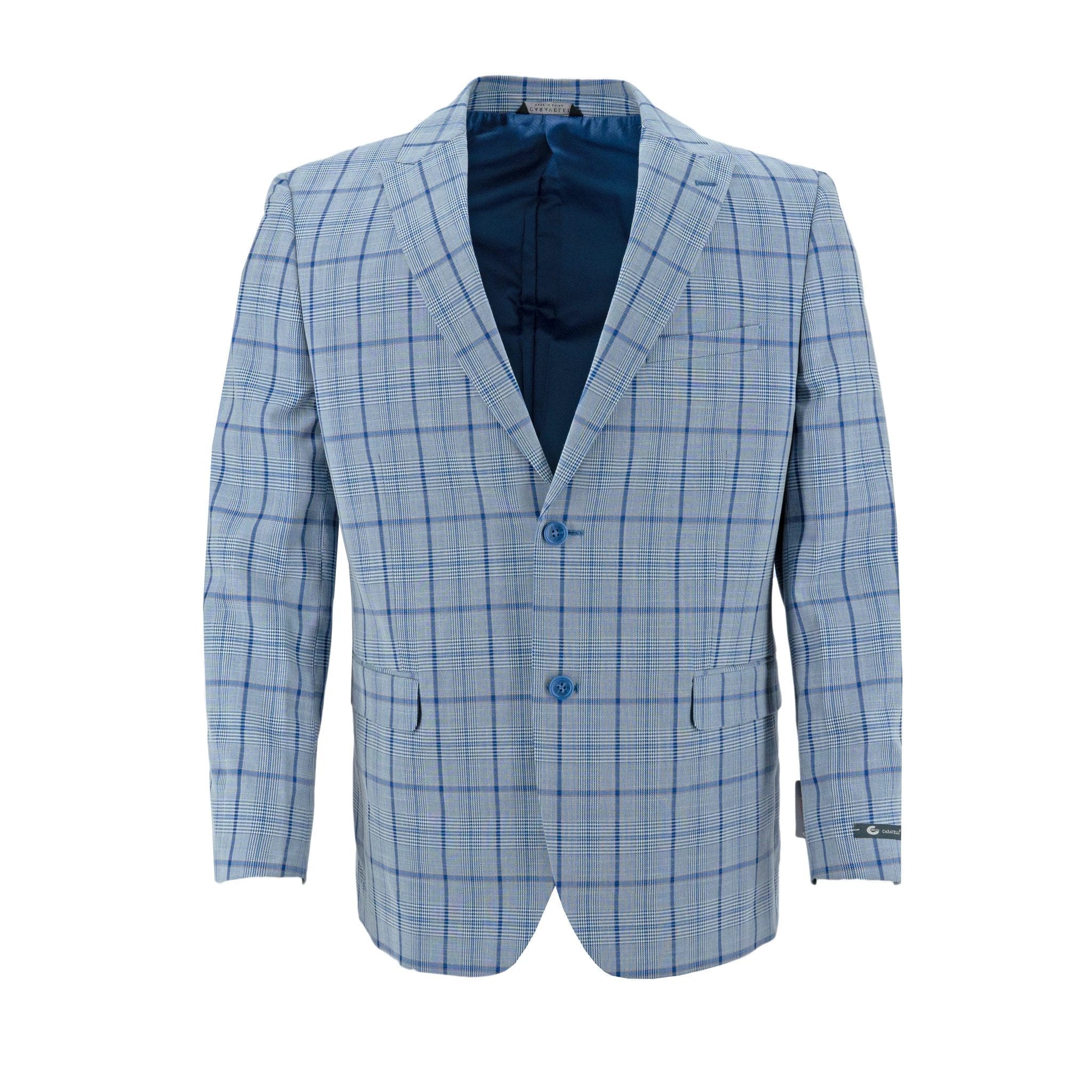 Traje Caravelli 2 Botones Cuadros P/ Caballeros by Caravelli