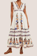 Vestido Sunday Up Mangas Cortas Estampado Para Damas by Sunday Up