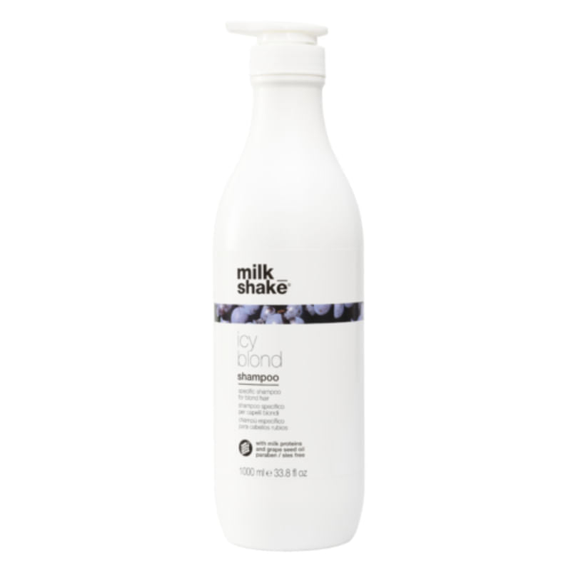 SHAMPOO MILK SHAKE ICY BLOND 1000 ML.