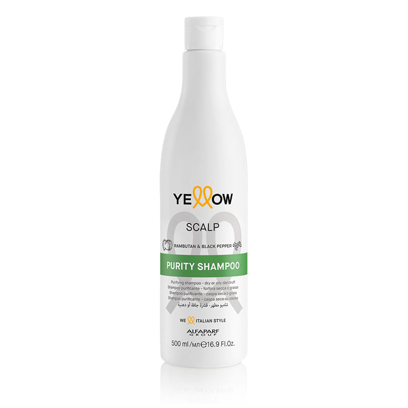 SHAMPOO YELLOW PURITY SCALP 500 ML