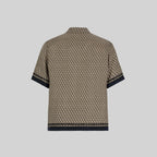 SILK SET MEN OVERSIZE SOLEIL BLACK SAFARI - Monastery