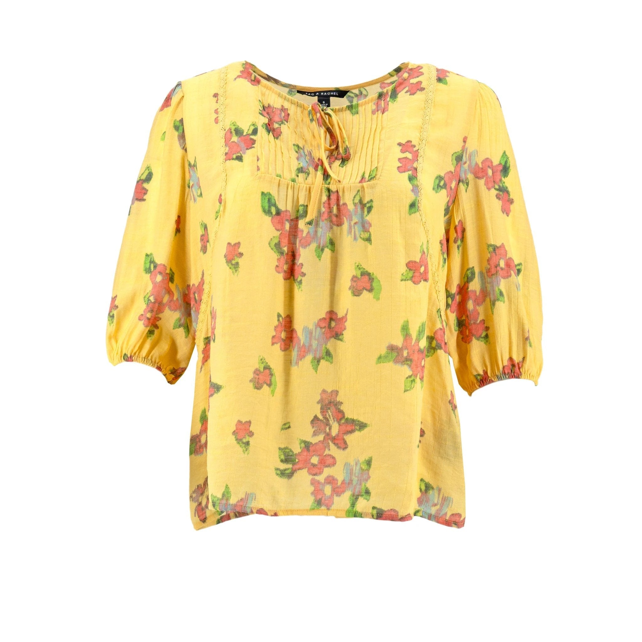 Blusa Zac & Rachel M3/4 Floral P/ Damas by Zac & Rachel