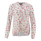 Blusa Zac & Rachel Mangas Largas Estampada Besos Para Damas by Zac & Rachel