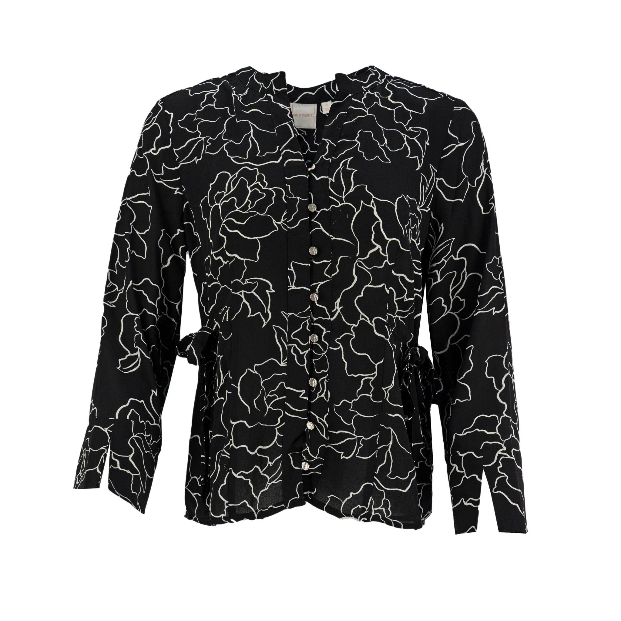 Blusa Zac & Rachel Mangas Largas Floral Para Damas by Zac & Rachel