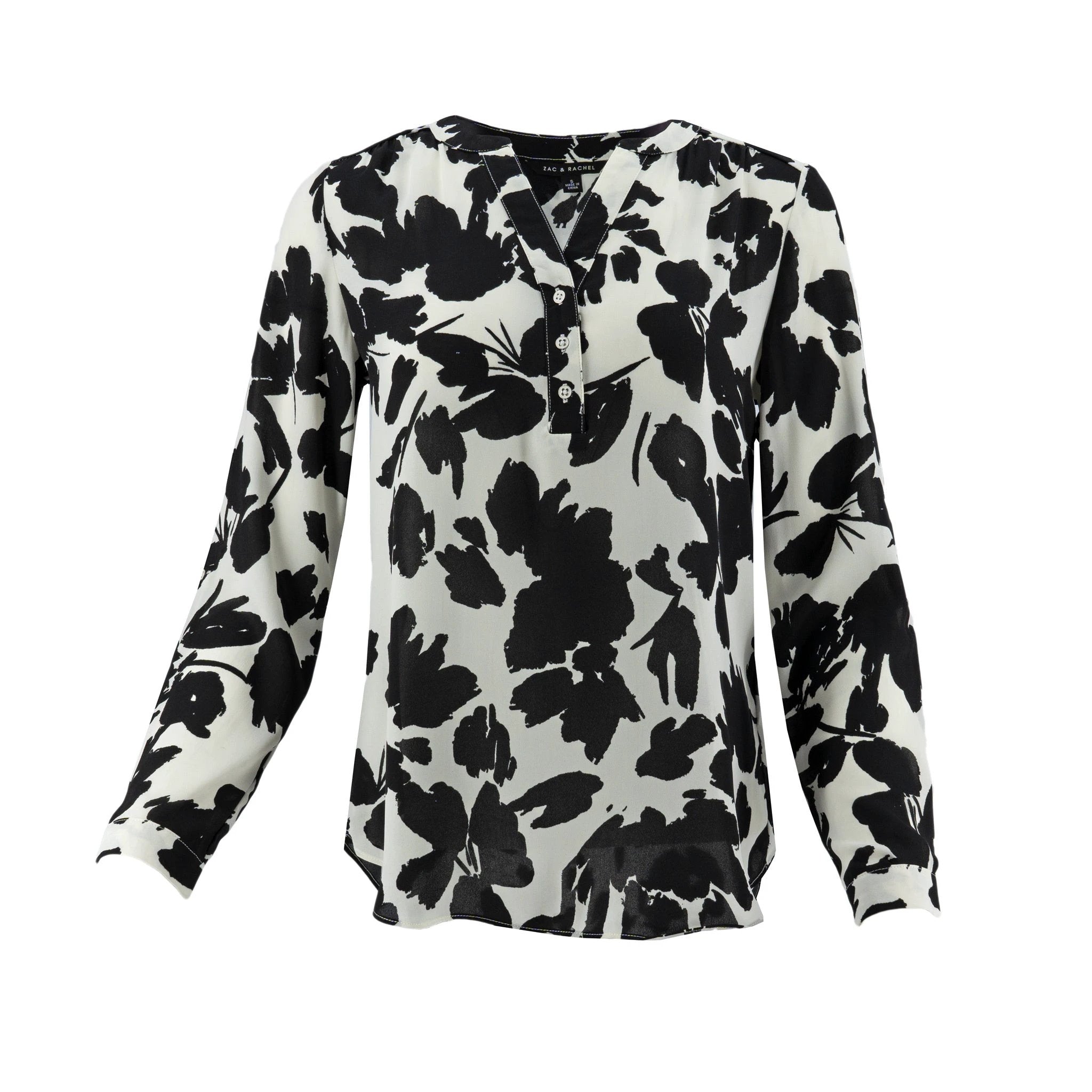 Blusa Zac Rachel Rayas Estampada P/ Damas by Zac & Rachel