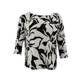 Blusa Zac & Rachel Mangas 3/4 Floral para Damas