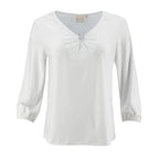 Blusa Zac & Rachel Mangas 3/4 Lisa Para Damas by Zac & Rachel