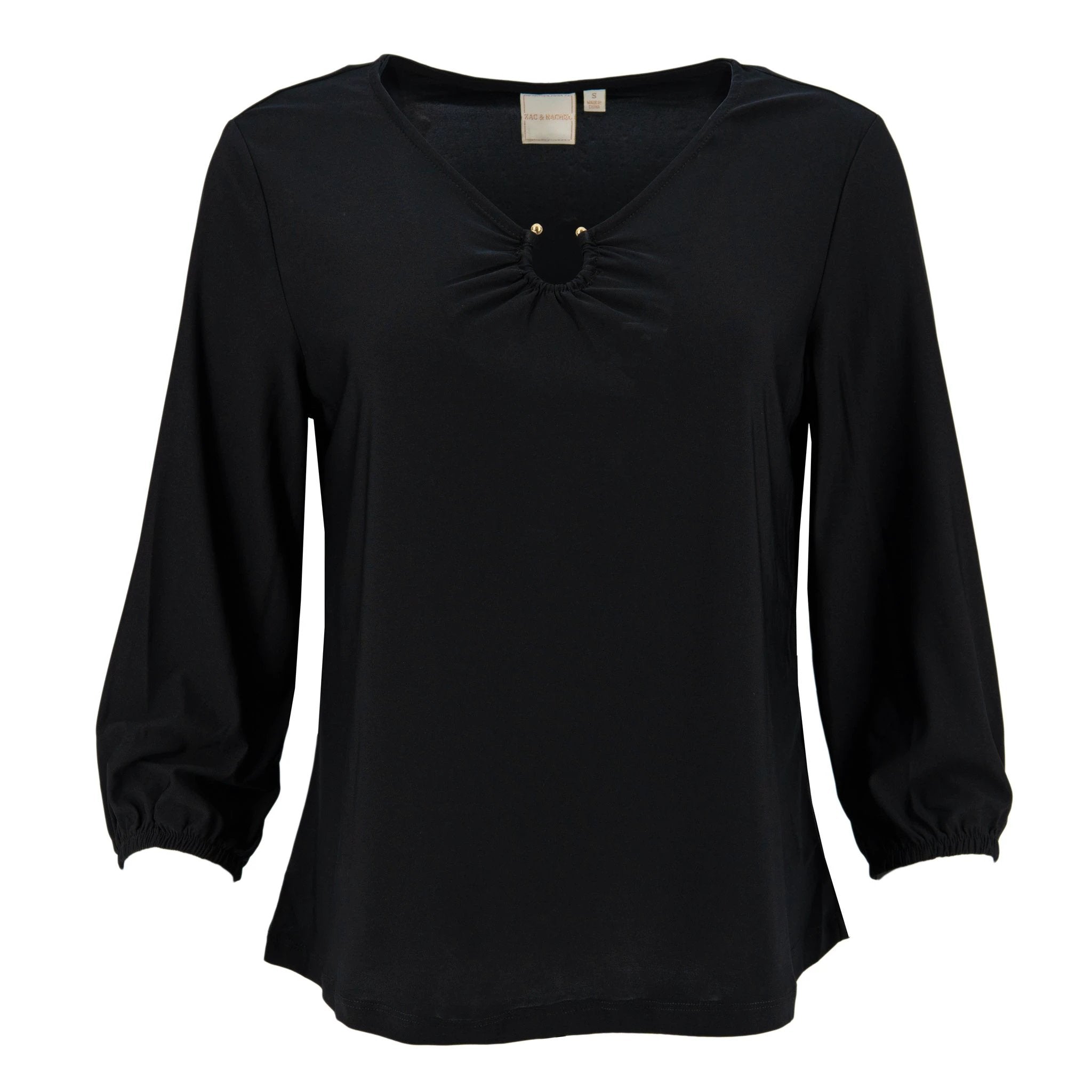 Blusa Zac & Rachel Mangas 3/4 Lisa Para Damas by Zac & Rachel
