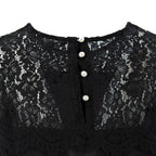 Blusa Zac & Rachel Mangas Largas Lisa Encaje Para Damas by Zac & Rachel