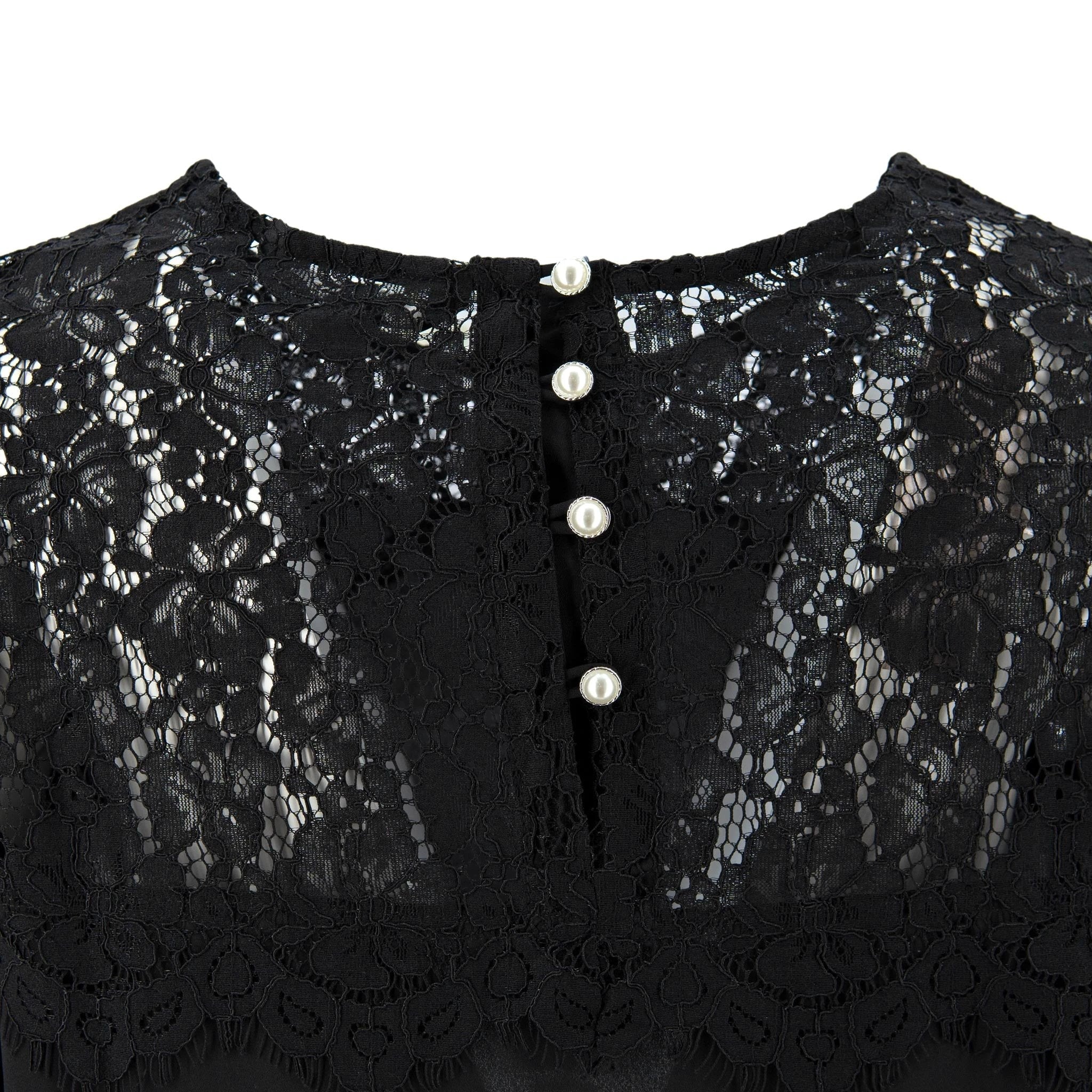 Blusa Zac & Rachel Mangas Largas Lisa Encaje Para Damas by Zac & Rachel
