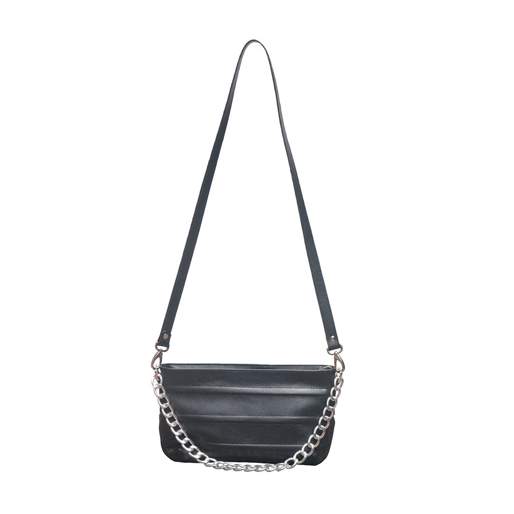 Bolso manos libres Silver CHAIN Negro