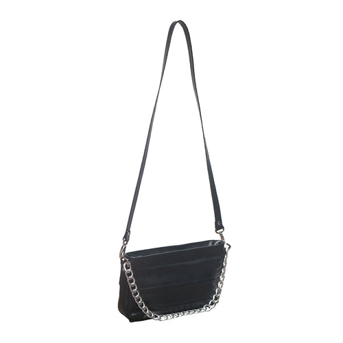 Bolso manos libres Silver CHAIN Negro