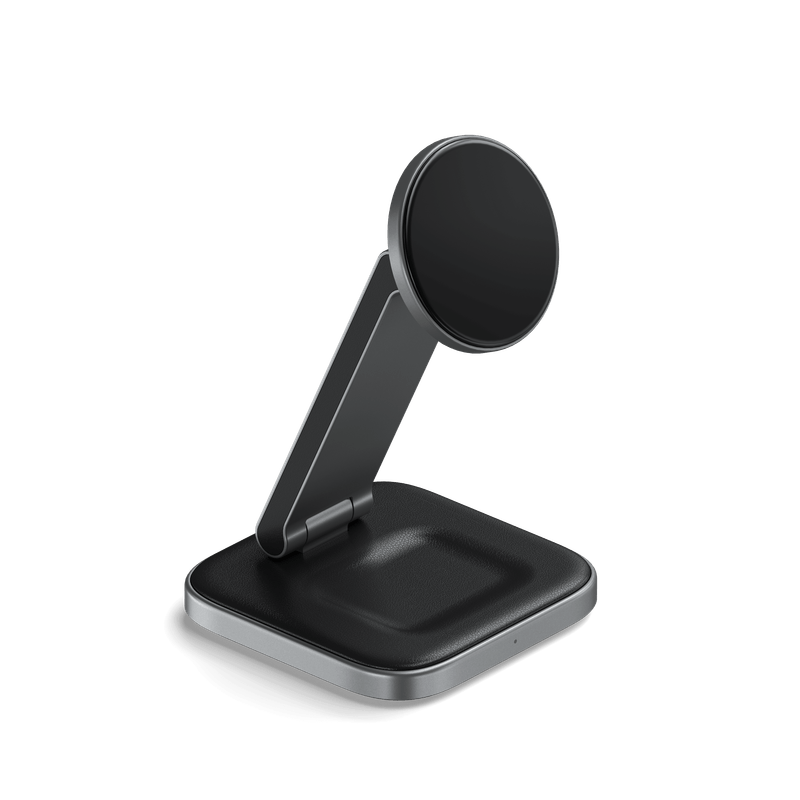 Satechi 2-in-1 Foldable Qi2 Wireless Charging Stand