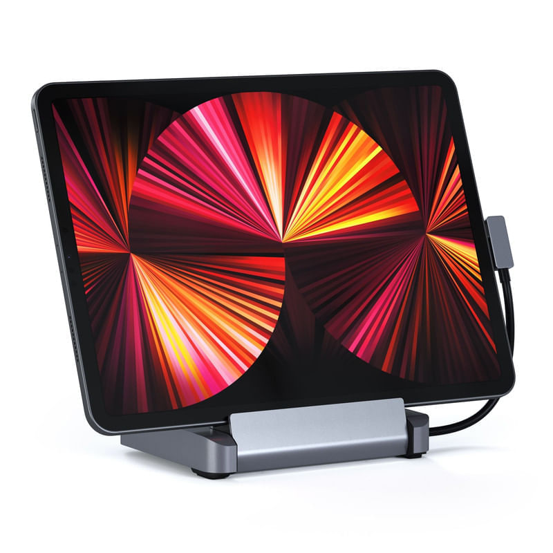 Satechi Aluminum Stand and Hub for iPad Pro