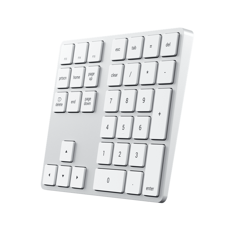 Satechi Bluetooth Extended Keypad - Silver