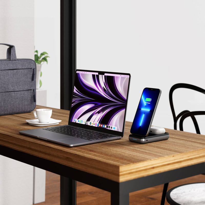 Satechi DUO WIRELESS CHARGER POWER STAND