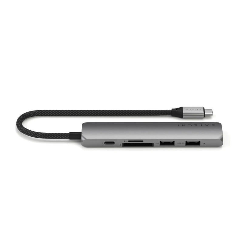 Satechi SLIM TYPE-C MultiPort Adapter - Space Gray