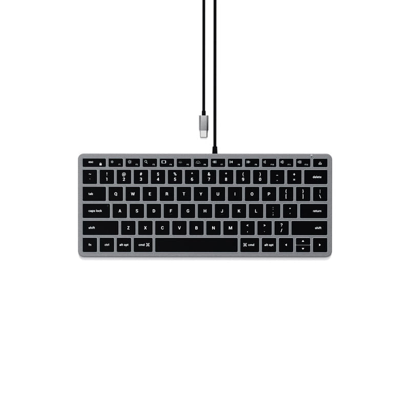 Satechi Slim W1 Wired Backlit Keyboards for Mac