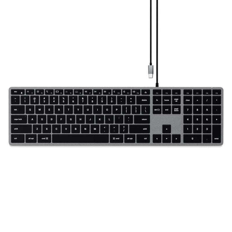 Satechi Slim W3 Wired Backlit Keyboards for Mac