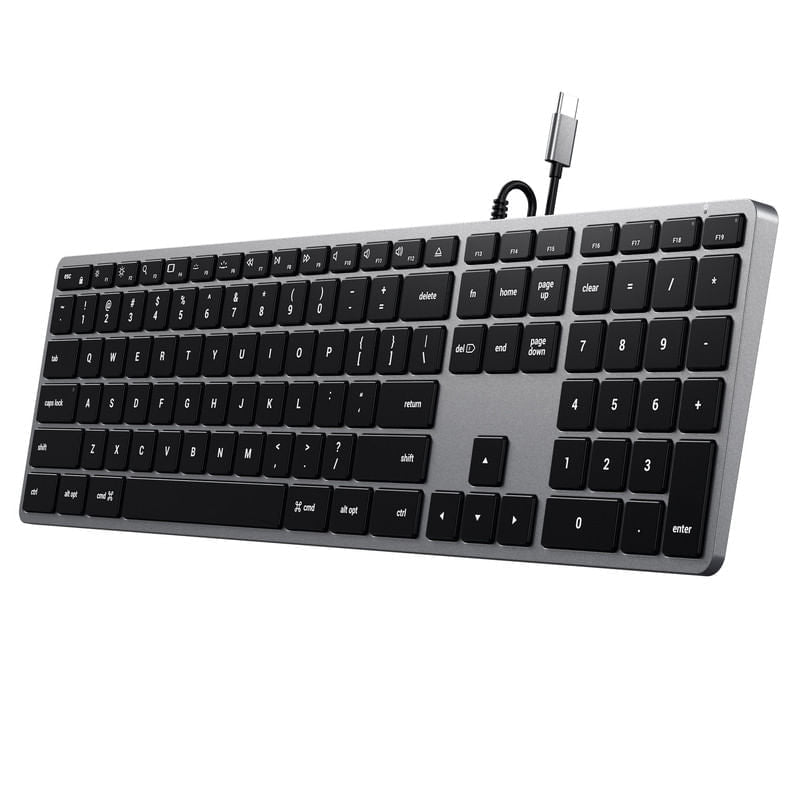 Satechi Slim W3 Wired Backlit Keyboards for Mac