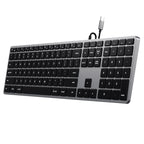Satechi Slim W3 Wired Backlit Keyboards for Mac