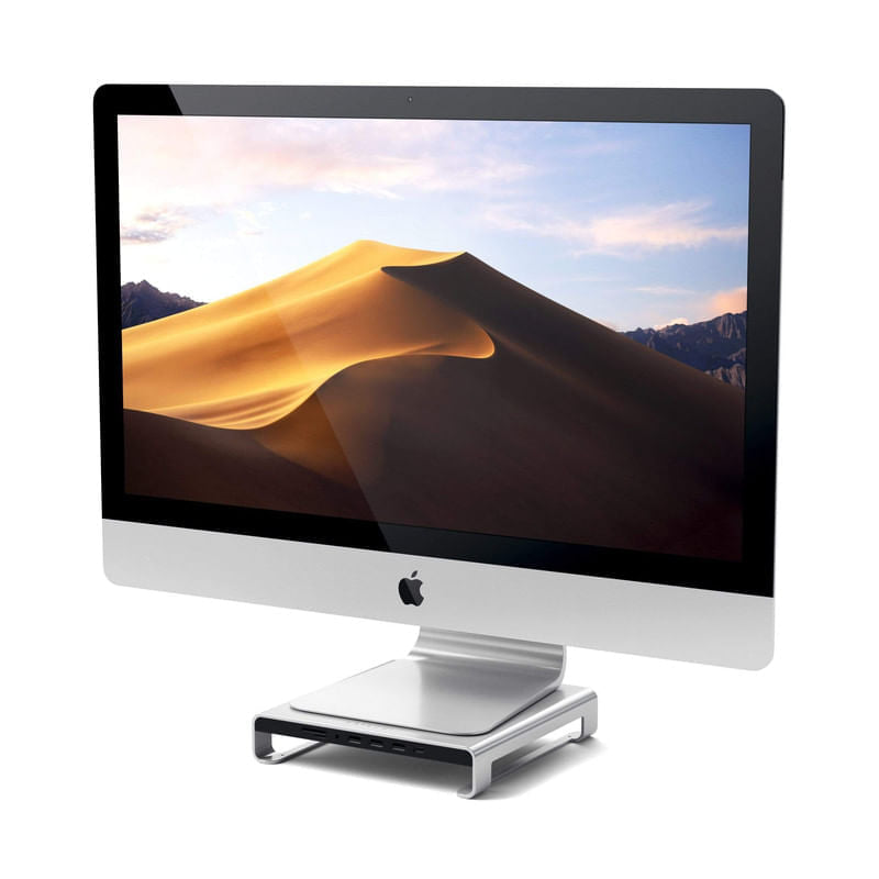 Satechi TYPE-C ALUMINUM MONITOR STAND HUB FOR iMac