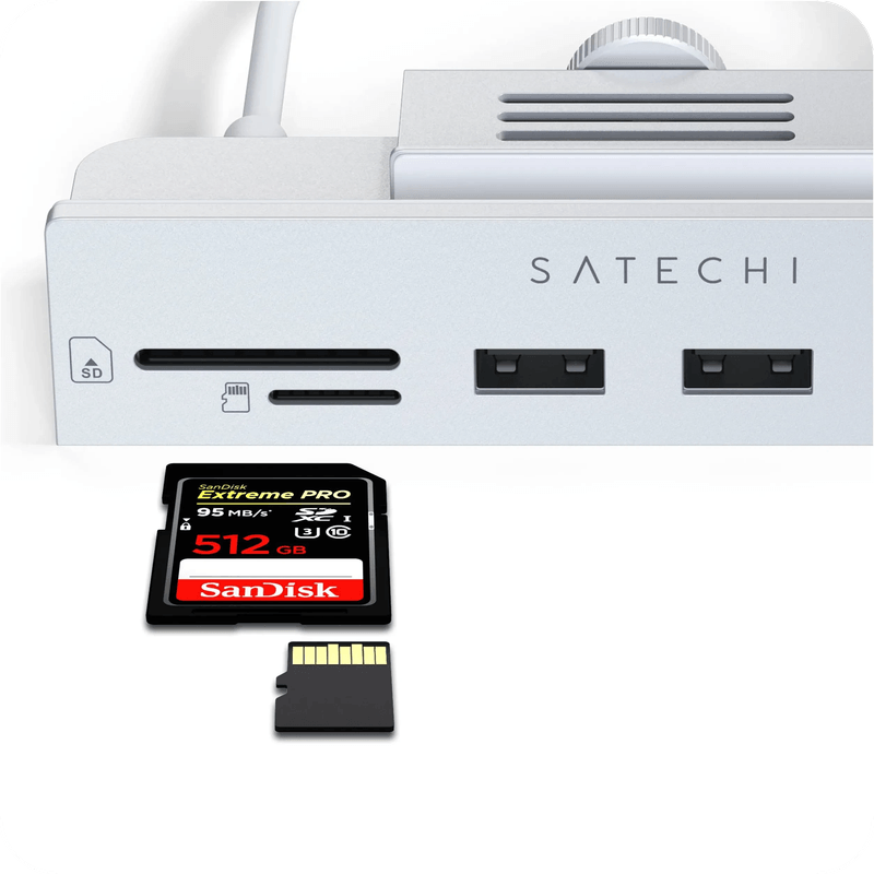 Satechi USB-C Clamp Hub for iMac 24"