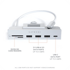 Satechi USB-C Clamp Hub for iMac 24"