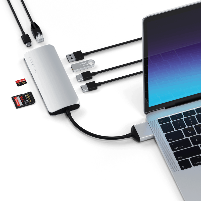 Satechi USB-C Dual Multimedia Adapter