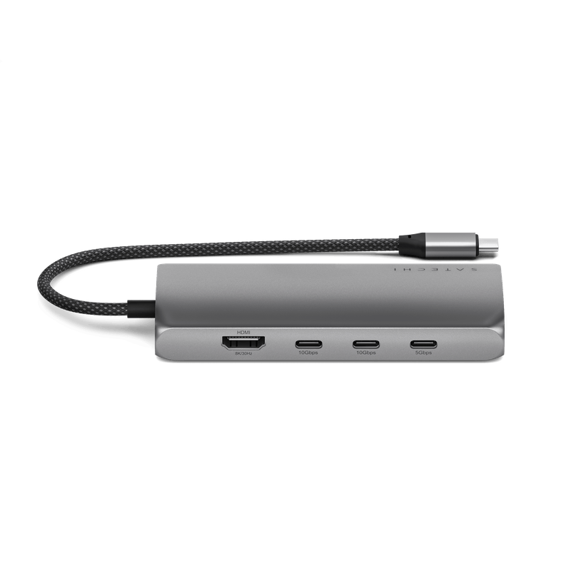 Satechi Adaptador multipuerto USB-C 8K con Ethernet V3
