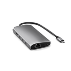 Satechi Adaptador multipuerto USB-C 8K con Ethernet V3