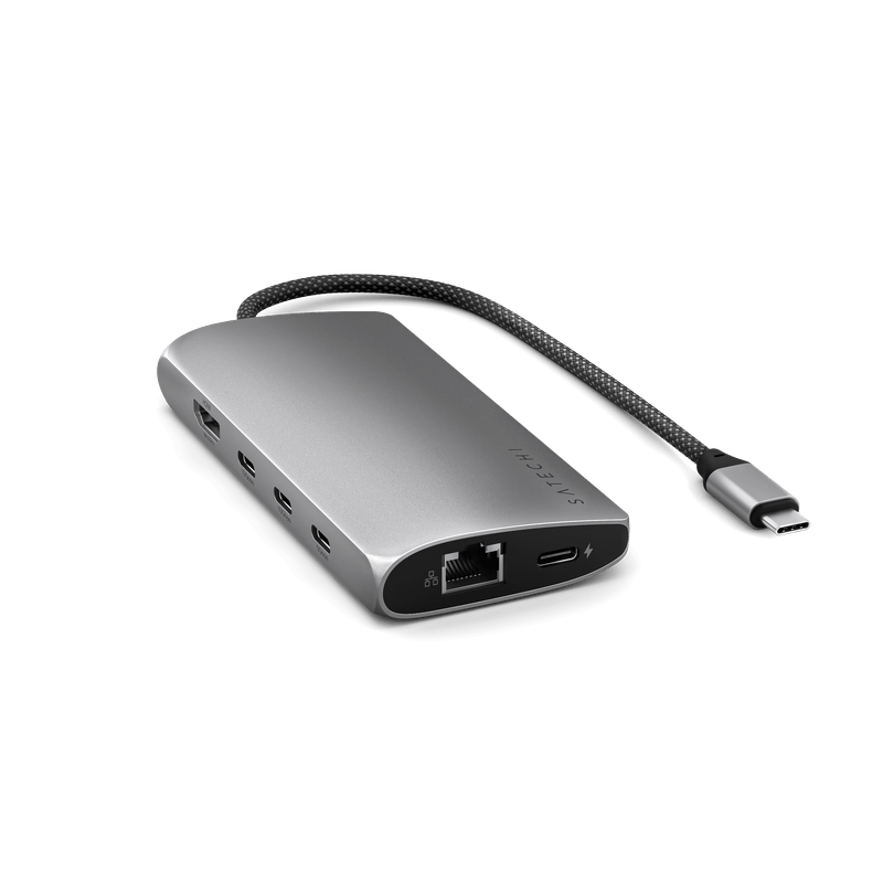 Satechi Adaptador multipuerto USB-C 8K con Ethernet V3