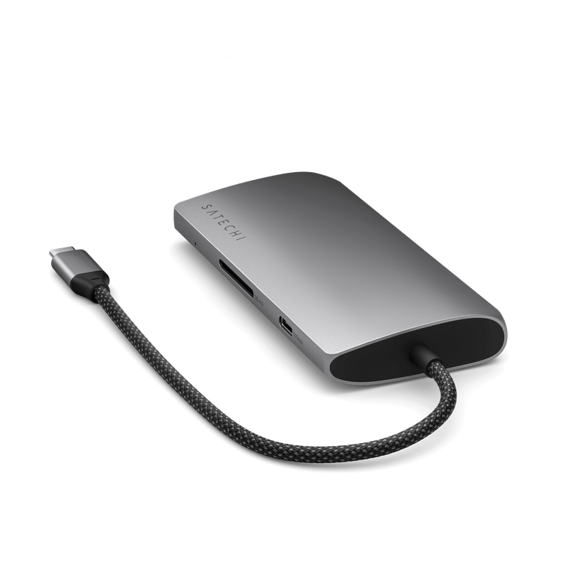 Satechi Adaptador multipuerto USB-C 8K con Ethernet V3