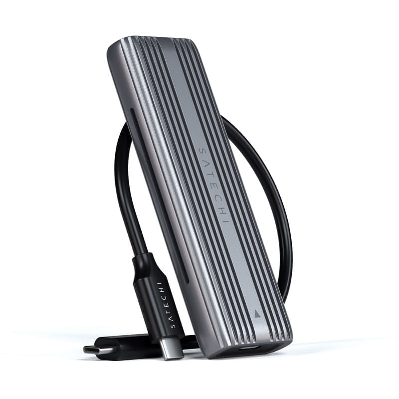 Satechi Carcasa SSD USB-C NVMe y SATA - Space Gray