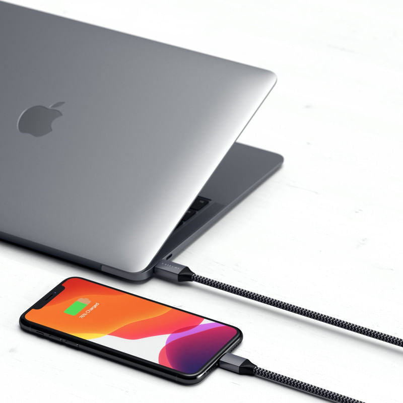 Satechi Cable USB-C a Lightning de - 10 pulgadas