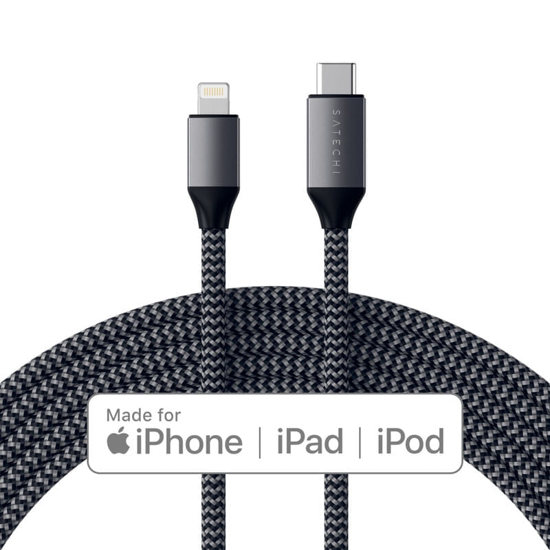 Satechi Cable USB-C a Lightning de - 10 pulgadas