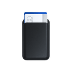 Satechi Vegan Leather Magnetic Wallet for iPhone - Black