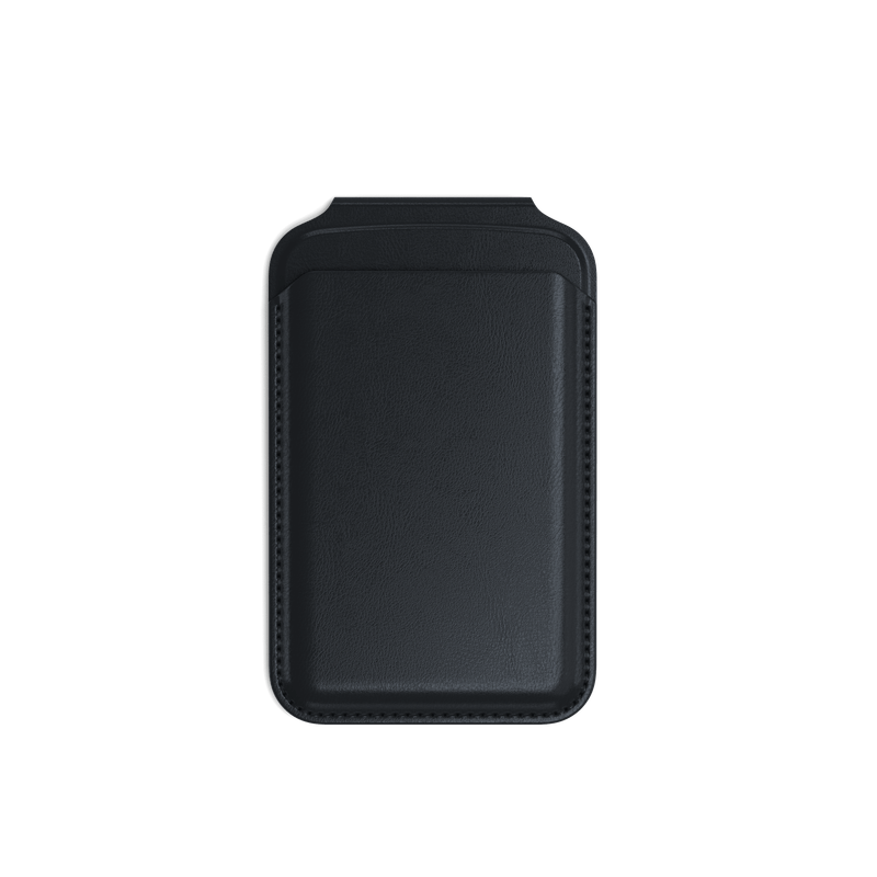 Satechi Vegan Leather Magnetic Wallet for iPhone - Black