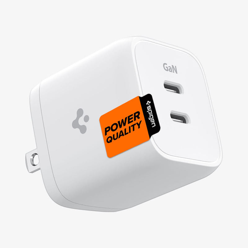 Spigen ACHH02595 PowerArc Dual Wall Charge 40W