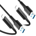 Spigen ArcWireTM USB-C  to USB-A 3.2 Gen 1 Cable (2Pack)