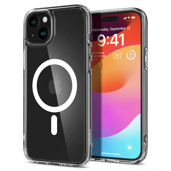 Spigen Crystal Hybrid Case with Magsafe for iPhone 15 Plus