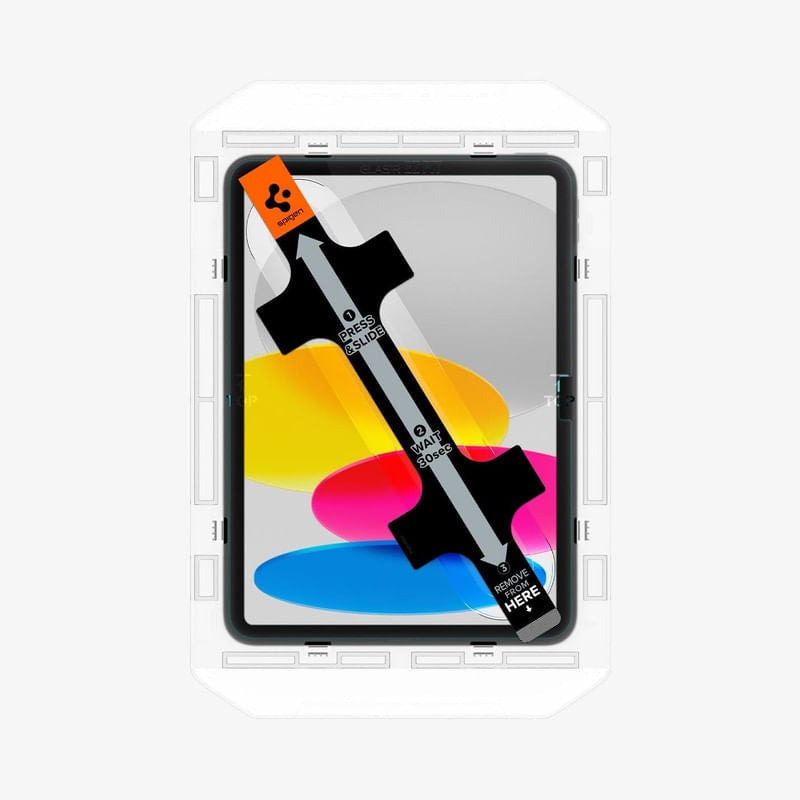 Spigen iPad 10.9" (2022) Screen Protector EZ FIT GLAS.tR