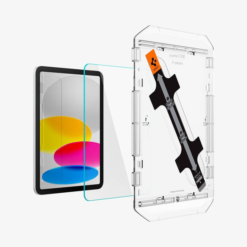 Spigen iPad 10.9" (2022) Screen Protector EZ FIT GLAS.tR